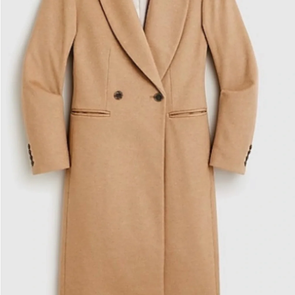 J. Crew Classic Camel Trench Coat